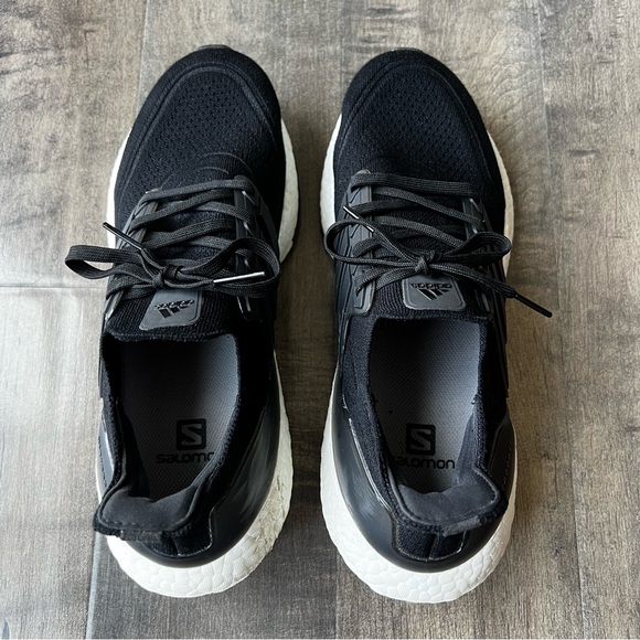 Adidas Womens Ultraboost 21 Black Running Shoes Size 9.5 - Picture 5 of 9